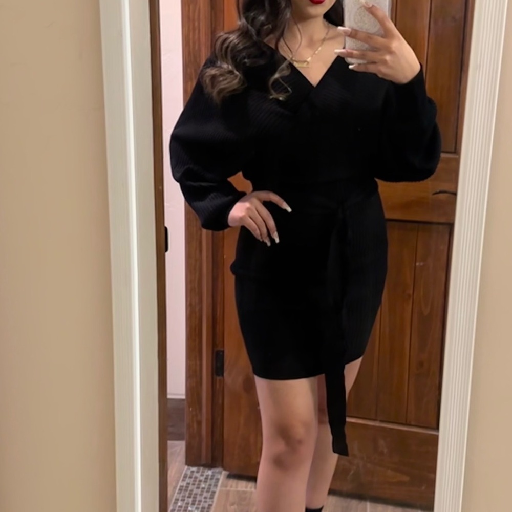 Sweater dress